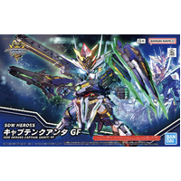 Bandai Gundam SDW Heroes Captain Qan[T] GF Gunpla Plastic Model Kit