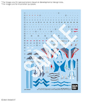 Bandai HG 1/100 VF-31J Siegfried (Hayate Immelmann Use) Water Decals