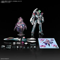 Bandai Macross HG 1/100 VF-31S Siegfried (Arad Molders Use) Deluxe Set Plastic Model Kit