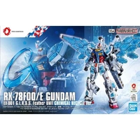 Bandai Gundam HG 1/144 RX-78F00/E Gundam (EX-001 G.L.R.S.S. Feather Unit) Chemical Recycle Ver. Gunpla Plastic Model Kit