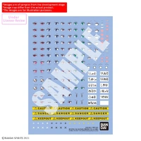 Bandai 30MS Water Decals Multiuse 3