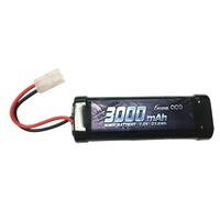 Gens Ace 3000mAh 7.2V NiMH Battery (Tamiya Plug)