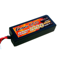 Gens Ace 1800mAh 20C 7.4V Soft Case Lipo Battery (EC3 Plug)