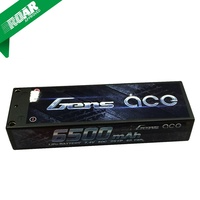 Gens Ace 6500mAh 50C 7.4V Hard Case Battery (4.0mm banana to Deans Plug)