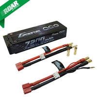 Gens Ace 7200mAh 70C 7.4V Hard Case Battery (4.0mm & 5.0mm banana to Deans Plug)