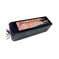 Gens Ace 12800mAh 25C 7.4V Semi Hardcase Lipo (Traxxas Plug) GA2T-12800-25C-H