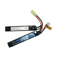 Gens Ace 1200mAh 25C 11.1V Soft Case Lipo Battery GEL (Mini Tamiya-plug)