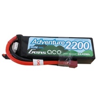 Gens Ace Adventure 2200mAh 50C 11.1V Soft Case (Deans Plug)