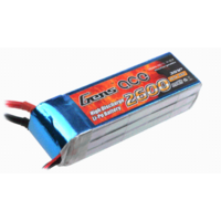 Gens Ace 2600mAh 55C 11.1V Soft Case Lipo Battery (Deans Plug)