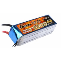 Gens Ace 5300mAh 30C 14.8V Soft Case Lipo Battery (Deans Plug)