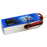 Gens Ace 5000mAh 45C 18.5V Soft Case Battery (Deans Plug)