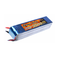 Gens Ace 5500mAh 25C 18.5V Soft Case Lipo Battery (Deans Plug)
