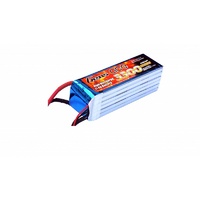 Gens Ace 3300mAh 45C 22.2V Soft Case Lipo Battery (Deans Plug)