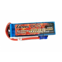 Gens Ace 4000mAh 60C 22.2V Soft Case Battery (EC5 Plug)