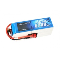 Gens Ace 6200mAh 60C 22.2V Soft Case Battery (Deans Plug)