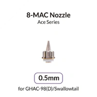 Gaahleri Airbrush 0.5mm Nozzle of Quick Self-Centering Structure for Ace Series