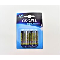 AA Super Alkaline Battery 1.5V (4 Pack)