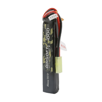 Gens Ace Airsoft 1000mAh 11.1V 3S 25C Soft Case LiPo Battery w/Tamiya Connector