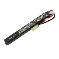 Gens Ace Airsoft 1200mAh 11.1V 3S 25C Soft Case LiPo Battery w/Tamiya Connector