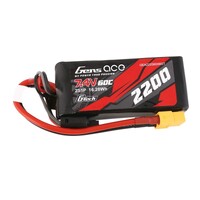 Gens Ace G-Tech 2S 2200mAh 60C 7.4V Soft Pack LiPo Battery w/XT60 Connector