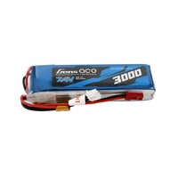 Gens Ace 2S 3000mAh 7.4V TX Soft Case LiPo Battery (JST)