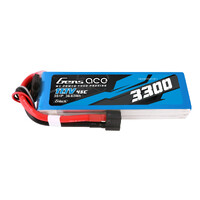 Gens Ace G-Tech 3S 3300mAh 45C 11.1V Soft Pack Lipo Battery (1TO3)