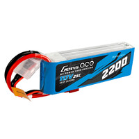 Gens Ace 3S 2200mAh 11.1V 25C Soft Case LiPo Battery (Deans)