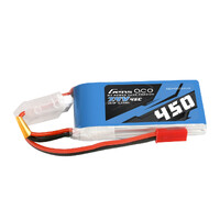 Gens Ace 1800 45C 2S 7.4V LiPo RC Soft Pack Battery GEA2S180045D