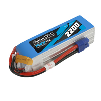 Gens Ace 4S 2200mAh 14.8V 45C Soft Case LiPo Battery (EC3)