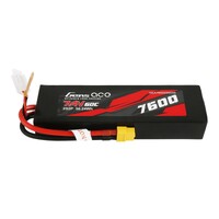 Gens Ace 2S 7600mAh 7.4V 60C Soft Case LiPo Battery (XT60)