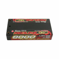 Gens Ace 1S Redline 8000mAh 3.8V 130C Hardcase/4mm bullet HV LiPo Battery (4.0mm Bullet)