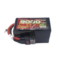 Gens Ace 2S 9000mAH 7.4V 200C Softcase/Hardwired Lipo battery (QS8)
