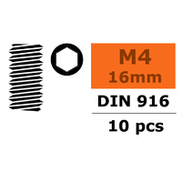 G-Force Set Screw M4x16 Steel (10pcs)