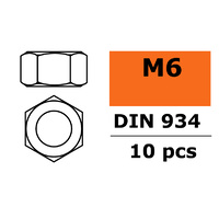 G-Force Nut M6 Galvanised Steel (10pcs) GF-0150-007