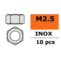 G-Force Nut M2.5 Inox (10pcs) GF-0250-002