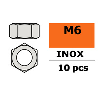 G-Force Nut M6 Inox (10pcs) GF-0250-006