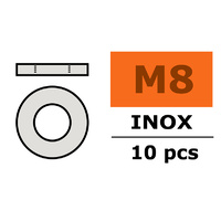 G-Force Washer M8 Inox (10pcs) GF-0254-008
