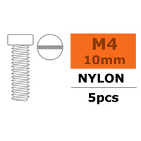 G-Force Pan Head Screw M4x10 Nylon (5pcs) GF-0310-005