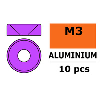 G-Force Washer M3 Purple for Countersunk Aluminium (10pcs) GF-0405-032