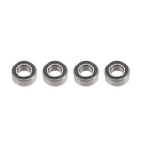 G-Force Ball Bearing (ABEC3) Rubber Shielded 5x10x4 (4pcs) GF-0500-004