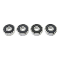 G-Force Ball Bearing (ABEC3) Rubber Shielded 6x19x6 (4pcs) GF-0500-012