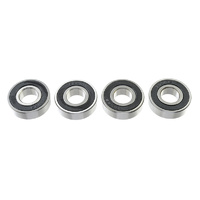G-Force Ball Bearing (ABEC3) Rubber Shielded 12x28x8 (4pcs) GF-0500-024