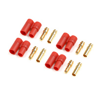 G-Force 3.5mm Gold Connector with Plastic Housing (4pcs) GF-1001-002