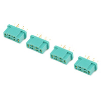 G-Force MPX Gold Connector Male (4pcs) GF-1004-002