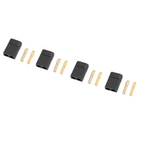 G-Force Traxxas Gold Connector Female (4pcs) GF-1007-003