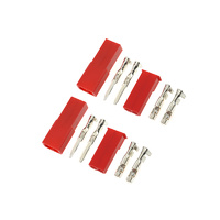 G-Force BEC Connector w/ Gold Plate Pins Male + Female (2pr) GF-1010-001