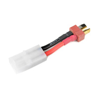G-Force Power Adapter Lead - Tamiya Plug <=> Deans Plug - 14AWG Silicone Wire (1)