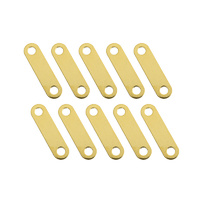 G-Force Gold Plated Battery Bars 18.5mm (x10) GF-1330-001