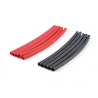 G-Force Shrink Tubing 2.4mm Red and Black (10pcs) GF-1460-001