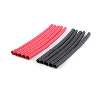 G-Force Shrink Tubing 3.2mm Red and Black (10pcs) GF-1460-002
